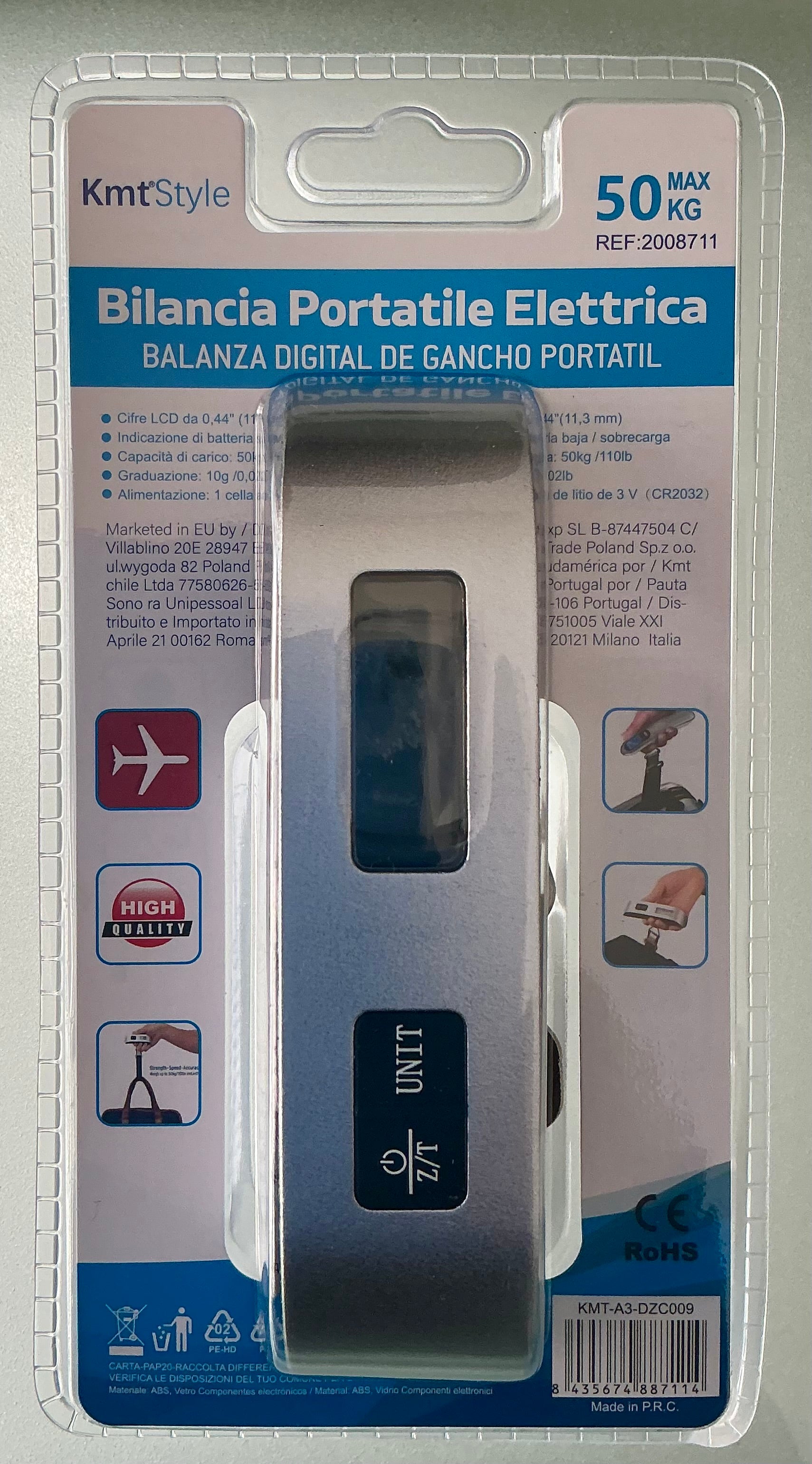 Set Viaggio Cuscino + Bilancia Digitale