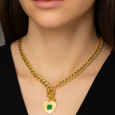 Collana con pendente a cuore