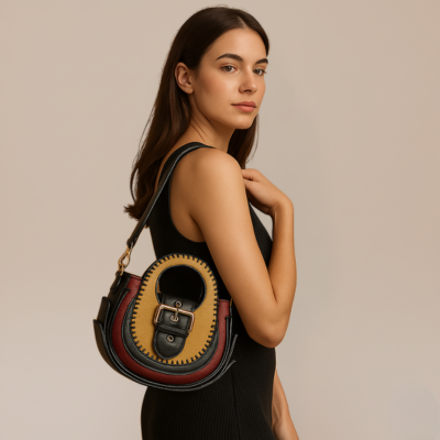Borsa Donna a Spalla in Ecopelle Multicolore – Stile Elegante e Chic | ScaramanticaWeb