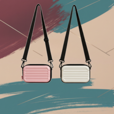 Borsa Tracolla Rigida Donna in ABS – Design Moderno, Resistente e Leggera.