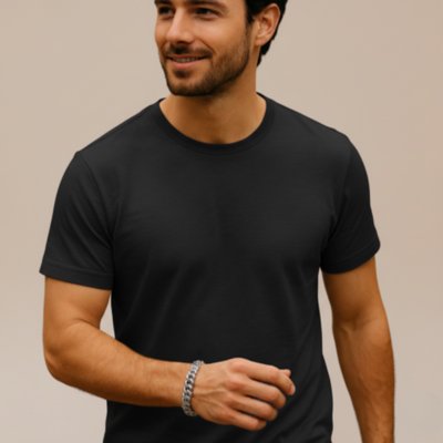 Bracciale Uomo in Acciaio Argento – Catena a Maglie Grandi, Stile Moderno e Casual