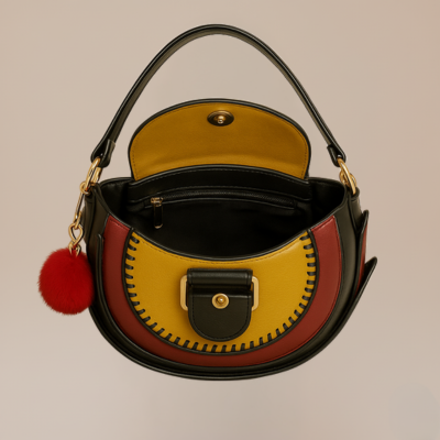 Borsa Donna a Spalla in Ecopelle Multicolore – Stile Elegante e Chic | ScaramanticaWeb
