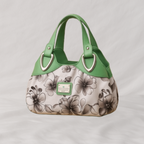 Borsa a spalla floreale