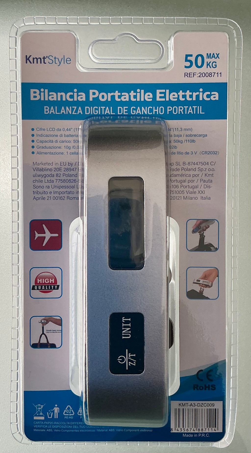 Set Viaggio Cuscino + Bilancia Digitale