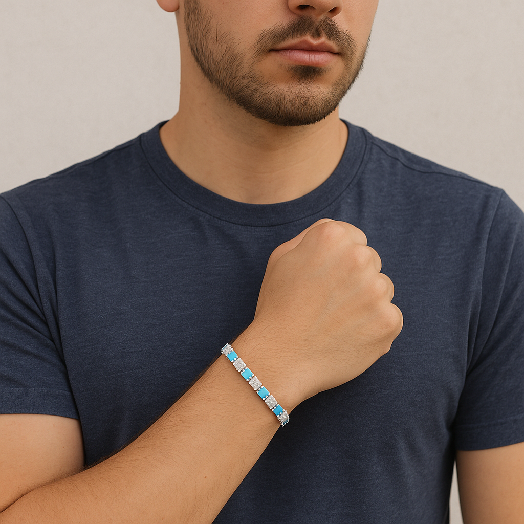 Bracciale turchese